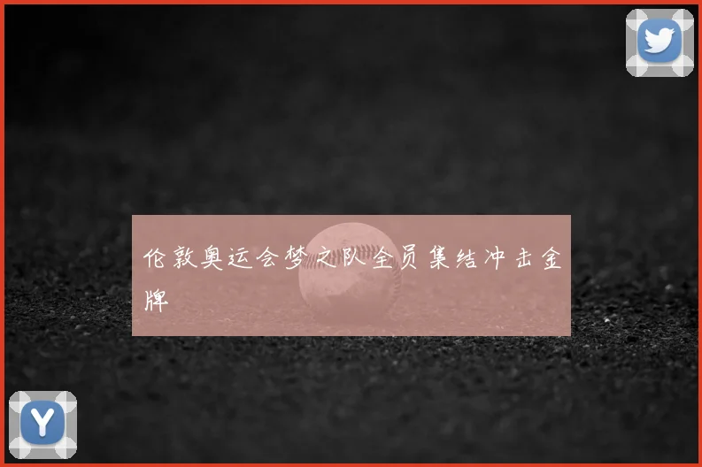伦敦奥运会梦之队全员集结冲击金牌